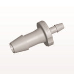 Straight Connector, Reducer, Barbed, Natural, 100/Bag - Fits 3/16 inch x 3/32 inch ID Tubing (0.187 inch x 0.094 inch, 4.76 mm x 2.38 mm) - HSR63
