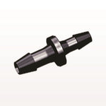 Straight Connector, Reducer, Barbed, Black, 100/Bag - Fits 3/16 inch x 5/32 inch ID Tubing (0.188 inch x 0.156 inch, 4.76 mm x 3.97 mm) - HSR6531