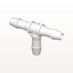 T Connector, Barbed, White, 100/Bag - Fits 3/16 inch ID Tubing (0.188 inch, 4.76 mm) - HT630