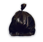 Heritage Bag High-Density Z8648VKR01 Can Liner, Roll, Black, 16 ??m, 56 gal., 43" x 48" - MDL-HTB648VKR01CS - 200 Each