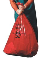 Heritage Bag Printed Red Healthcare Rolled Liners A6639ZR - 100.0 Each