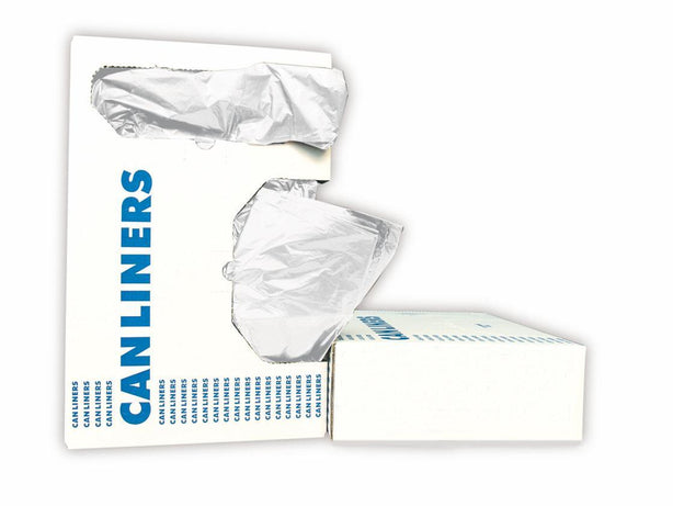 Heritage Bag Linear Low-Density Clear Can Liners H7658HC - 200.0 Each