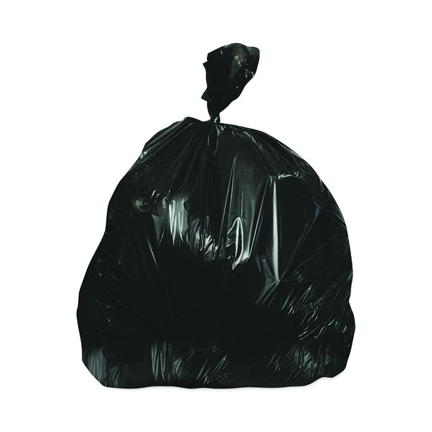 Heritage Bag H8647TK Linear Low-Density Can Liner, Black, 0.90 mil, 56 gal., 43" x 47" - MDL-HTBH8647TK - 100 Each