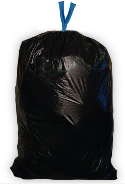 Heritage N7447SK K BlueCollar Liners, Trash Bag, 37" x 47", 1.2 Mil, 44 gal. - MDL-HTBN7447SKK - 50 Each