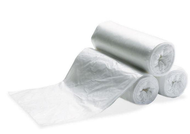 Heritage Bag Rolls Z4833LN R01 High-Density Polyethylene Can Liner, Natural, 8 Micron, 24" x 33" - MDL-HTBZ4833LNR01 - 1000 Each