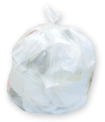 Heritage Bag Natural Rolls Z6640MN High-Density Polyethylene Can Liner, Clear, 11 Micron, 33" x 40" - RO3 - 500 Each