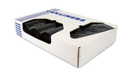 Heritage Bag High-Density Natural Can Liner Rolls Z8048XN R01 - 250.0 Each