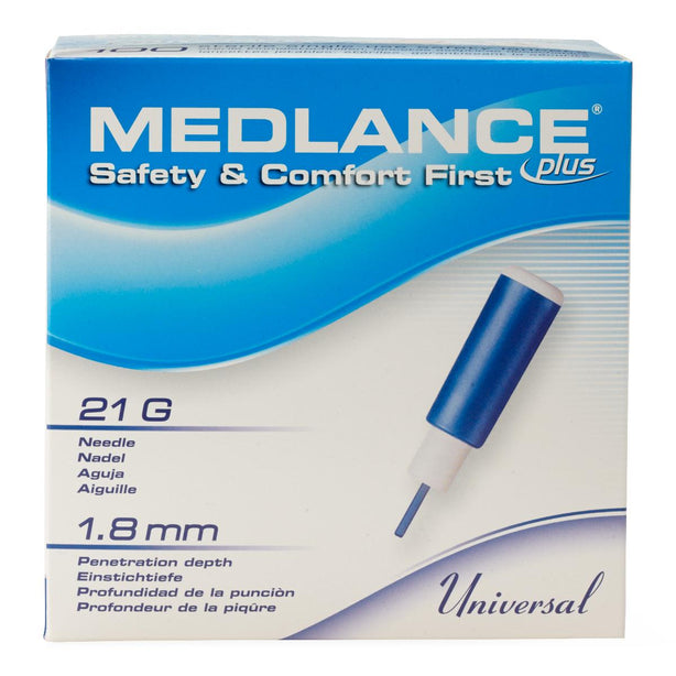 HTL STREFA INC Medlance Plus Lancets 7244 100 Each-MDL-HTD7244BX