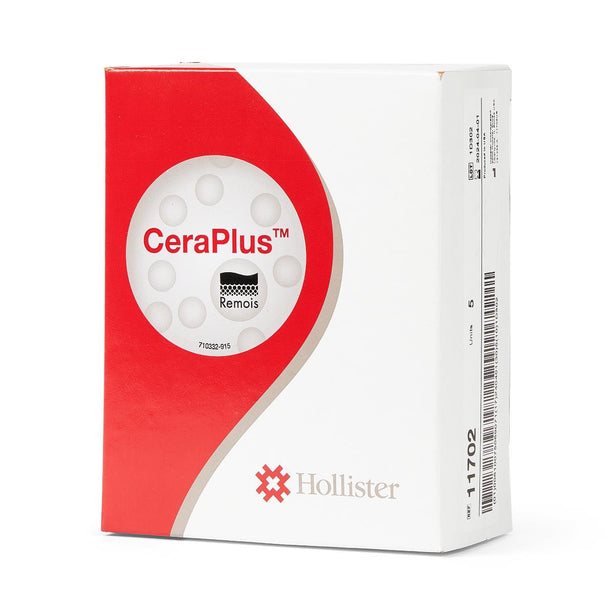 Hollister Soft Convex CeraPlus New Image 2-Piece Cut-to-Fit Skin Barrier, 1.75" - 11702 - 5 Each