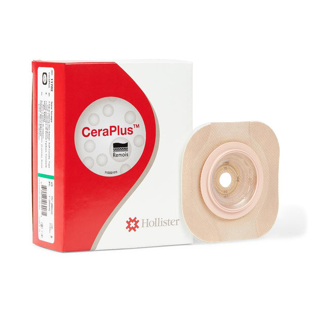 Hollister Soft Convex CeraPlus New Image 2-Piece Cut-to-Fit Skin Barrier, 1.75" - 11702 - 5 Each