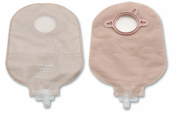 New Image Two Piece Urostomy Pouches, Beige, - 18413 - 10 Each - MDL-HTP18413