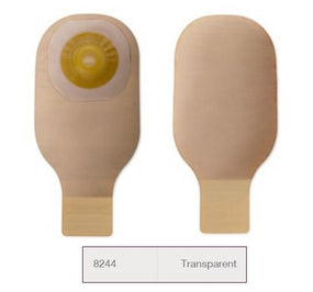 Hollister Premier Single-Piece Drain Convex Ostomy Pouches 8244 - 5.0 Each