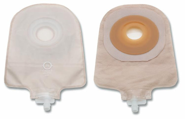 Premier with Convex Flextend Barrier 1-Piece Urostomy Pouch, Transparent, Presized 7/8" Stoma Opening - 8483 - 5 Each