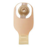 Hollister 1-Piece Drainable Ostomy CeraPlus One Piece Convex Pouch with Lock 'n Roll Microseal Closure, Tape, Filter, 1" - 8914 - 5 Each