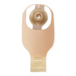 Hollister 1-Piece Drainable Ostomy CeraPlus One Piece Convex Pouch with Lock 'n Roll Microseal Closure, Tape, Filter, 1" - 8914 - 5 Each