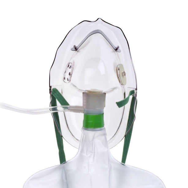 TELEFLEX MEDICAL Medline Hudson RCI Non-Rebreather Oxygen Masks 1059 50 Each - MDL-HUD1059