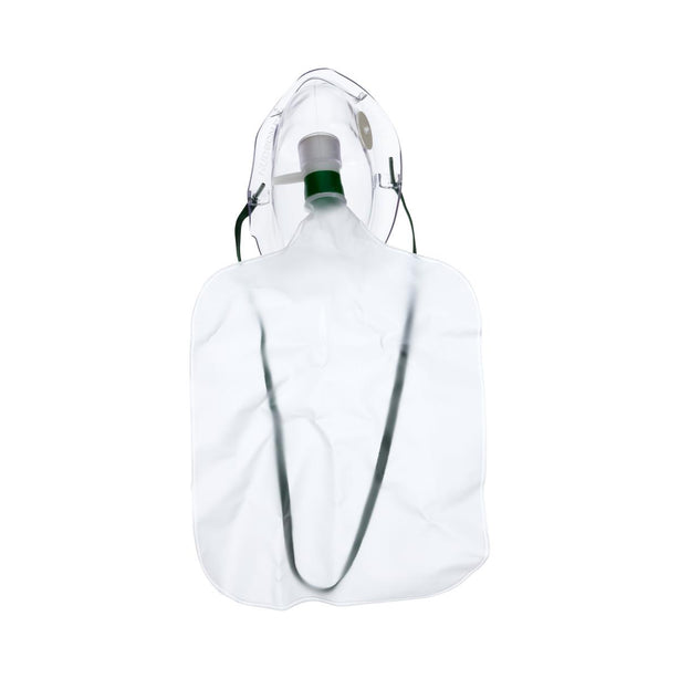 TELEFLEX MEDICAL Medline Hudson RCI Non-Rebreathing Safety Oxygen Mask with Vent, Non-Rebreather, Adult, No Tubing - 1069 - 50 Each