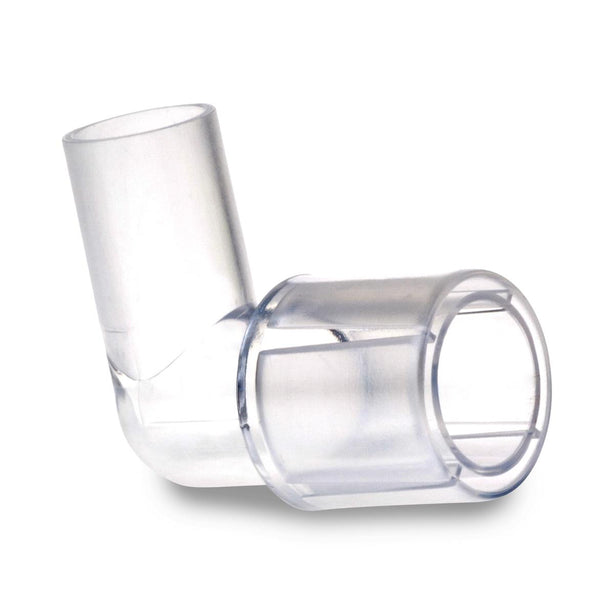 Teleflex Medical Adapters Elbow Connector, 15 mm OD x 15 mm ID/22 mm OD - HUD1623