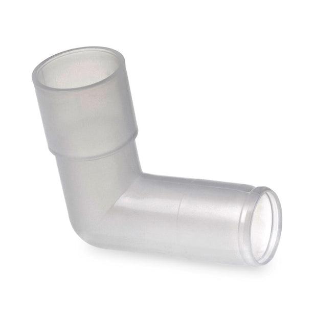 Teleflex Medical Elbow Connector Adapter, 22 mm ID x 22 mm OD - HUD1641