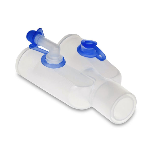 Universal Wye Connector with Temperature and Pressure Monitoring Ports, 15 mm ID/22 mm OD, Medline Hudson Rci - 1660 - 50 Each