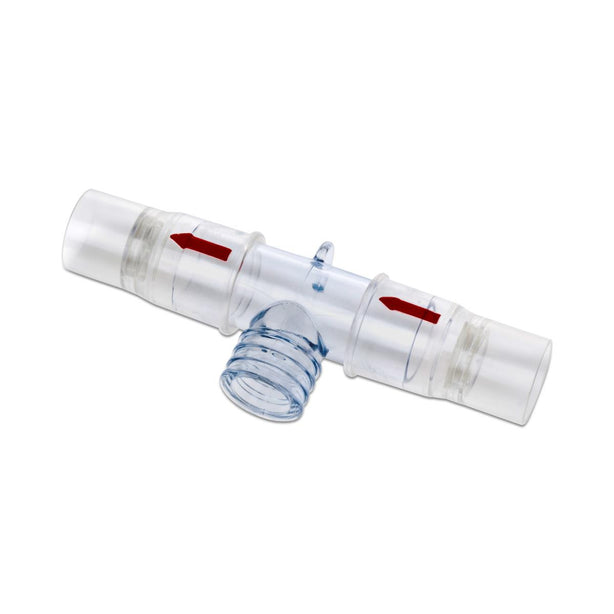 Teleflex Medical Medline Hudson RCI One-Way Nebulizer Valves and Tees 1666 - 50.0 Each