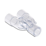 Adult Near Parallel Wye Connector without Port, 15 mm ID/22 mm OD, Medline Hudson Rci - 1674 - 50 Each