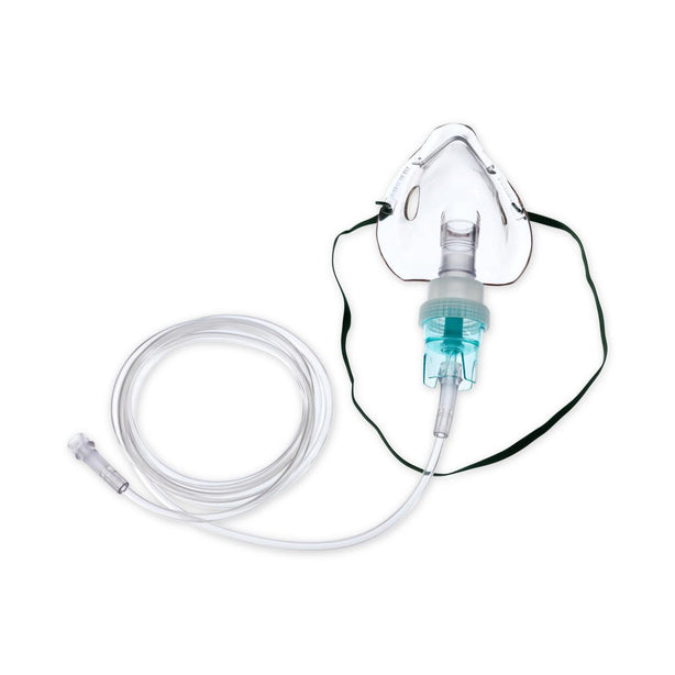 TELEFLEX MEDICAL Medline Hudson RCI Up-Draft II Opti-Neb Nebulizer with 7' Star Lumen Tubing, Standard Connector, Adult Mask - 1706 - 50 Each