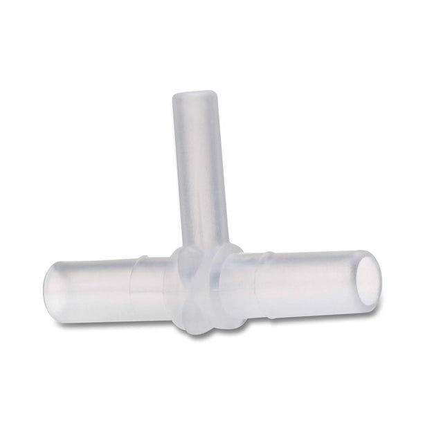 Neonatal Pressure-Line Tee Adapter, 1/8" ID Tubing to 3/16" Pressure Line, Medline Hudson Rci - 1766 - 100 Each