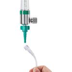 Teleflex Medical Nut and Nipple Universal Oxygen Adapter, Green Christmas Tree - 2555 - 1 Each
