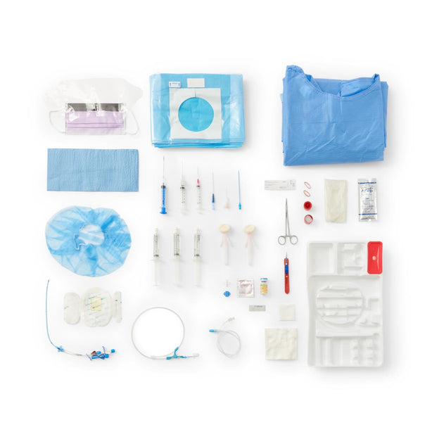 Teleflex Medical ARROWg+ard Blue PLUS Pressure-Injectable 3-Lumen CVC Kits CDC-45703-XPCN1A 5.0 Each-MDL-HUD45703XPCN