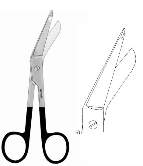 Teleflex Medical Teleflex Medical Super-Cut Bandage Scissors KM35210 - 1.0 Each - MDL-HUDKM35210
