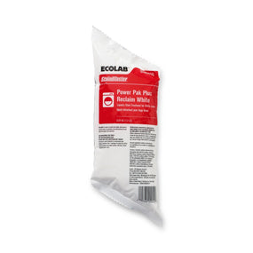 Ecolab StainBlaster Power Pak Plus Reclaim White 6100909 - 12.0 Each