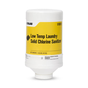 Ecolab Low-Temp Laundry Solid Chlorine Sanitizers 6100975 - 2.0 Each