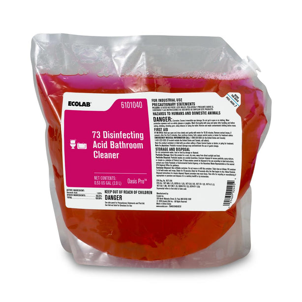 73 Disinfecting Acid Bathroom Cleaner - 6101040 - 2 Each - MDL-HUN6101040