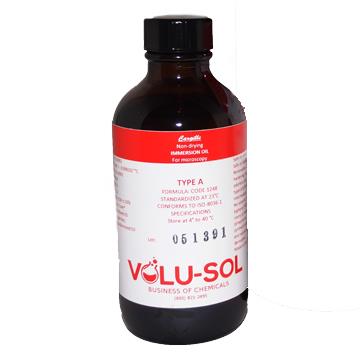 Volu-Sol Volu-Sol Type A Low-Viscosity Immersion Oil 16482-4C - 12.0 Each