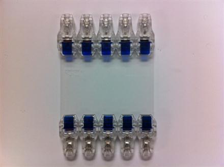 Clear Tab/Snap Adapters - 989803166031 - 10 Each - MDL-HWP803166031