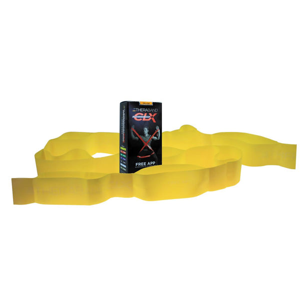 Performance Health TheraBand CLX Exercise Resistance Bands with Easy Grip Loops 12714 - 12.0 Each
