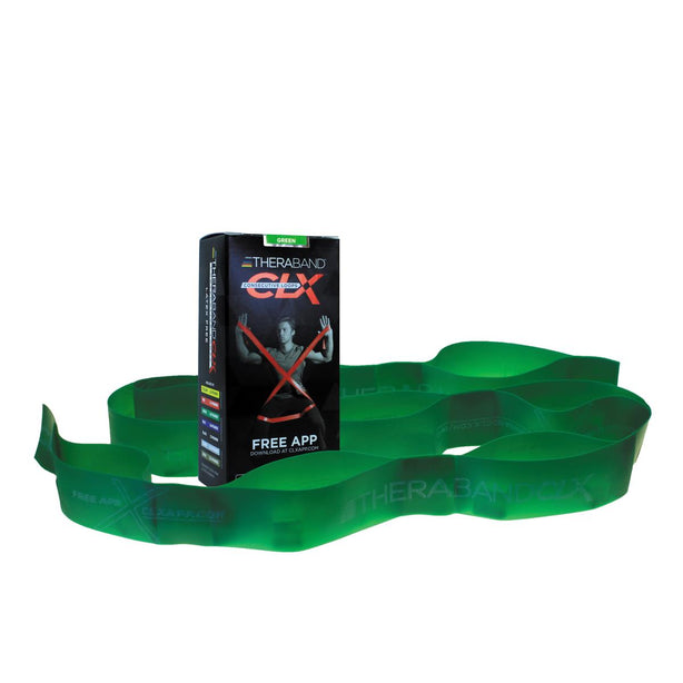 Performance Health TheraBand CLX Exercise Resistance Bands with Easy Grip Loops - HYD12716