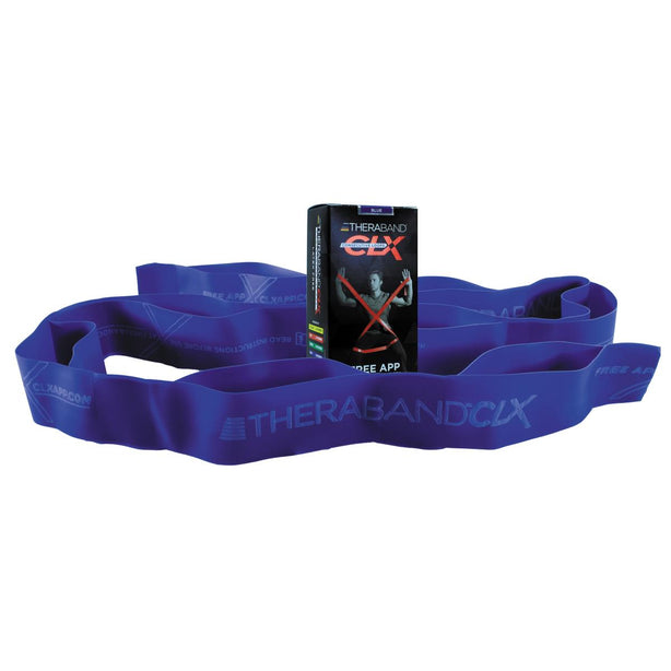Performance Health TheraBand CLX Exercise Resistance Bands with Easy Grip Loops 12717 - 12.0 Each