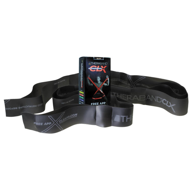 Performance Health TheraBand CLX Exercise Resistance Bands with Easy Grip Loops - HYD12718
