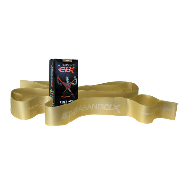 Performance Health TheraBand CLX Exercise Resistance Bands with Easy Grip Loops 12720 - 12.0 Each