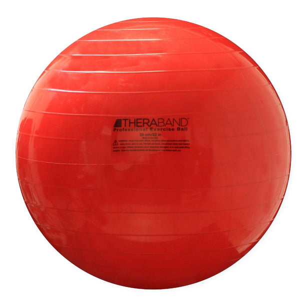 Performance TheraBand Inflatable Exerciser Ball, Red, 55 cm - HYD23120H