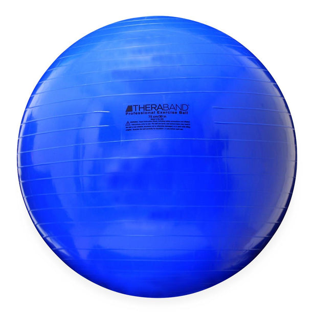 Performance TheraBand Inflatable Exerciser Ball, Blue, 75 cm - HYD23140