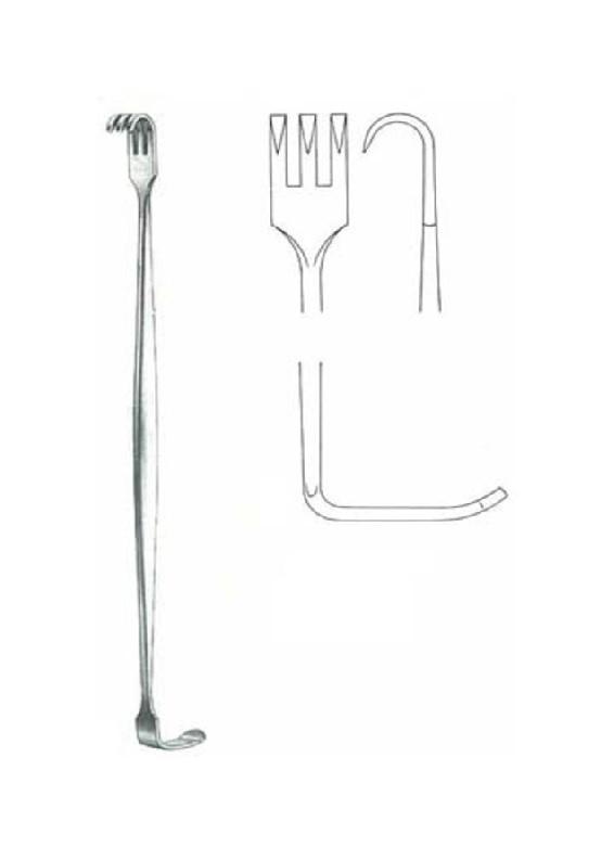 Reda Instrumente 19160-17 Senn-Miller Retractor, Double End, 6.75", MSPV / Government Only - MDL-ICE1916017 - 1 Each