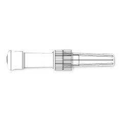 Prepierced Injection Port, Preslit with Male Luer - 113010460 - 120 Each