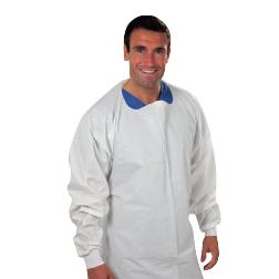 Icp Medical by ICP-7052FCC Knit Cuff Extended Wear Comfort Isolation Gown, White, Unisex Size XL - MDL-ICPCP7052FCC - 50 Each