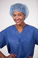 Icp Medical Rapid Refresh Fluid Resistant Bouffant Caps ICP-CPPSB0021 - 100.0 Each