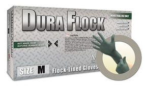 Microflex Dura Flock Nitrile Gloves - DFK-608-L - 500 Each - MDL-ICRDFK608L
