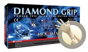 Ansell Healthcare Diamond Grip Latex Exam Gloves MF-300-XS 1000.0 Each