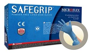 Ansell Healthcare Microflex SafeGrip SG-375 Latex Exam Gloves SG-375-L 500.0 Each